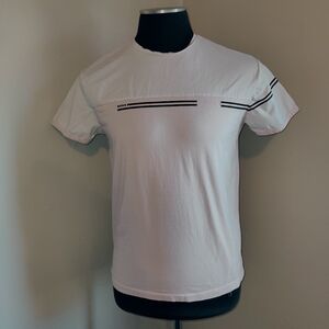 SOBK White & Pink Short Sleeve Shirt